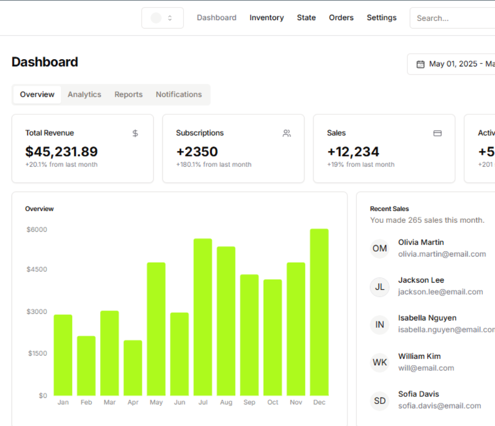StaxelOS Dashboard